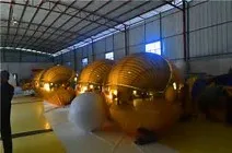 1 5 м надувной зеркальный шар/надувной рекламный шар для эксгибирования или