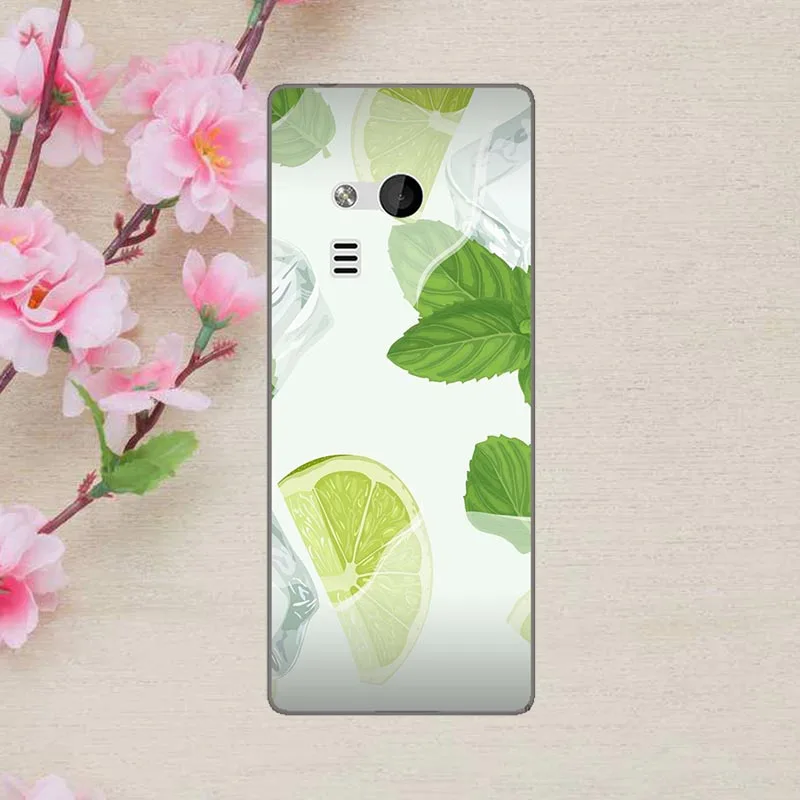 Мягкие силиконовые с рисунком, чехол для телефона, чехол для Nokia 216, две sim-карты, цветные задние Чехлы, Coque Para, чехлы с цветами, оболочка - Цвет: M080