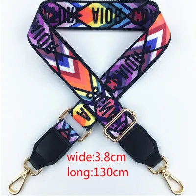 3.8cm NO1 Нейлоновые женские сумки медда, широкие сумки, ремень, сумка на плечо, аксессуары, сумка, часть, регулируемый ремень, аксессуары - Цвет: 3.8cm NO1