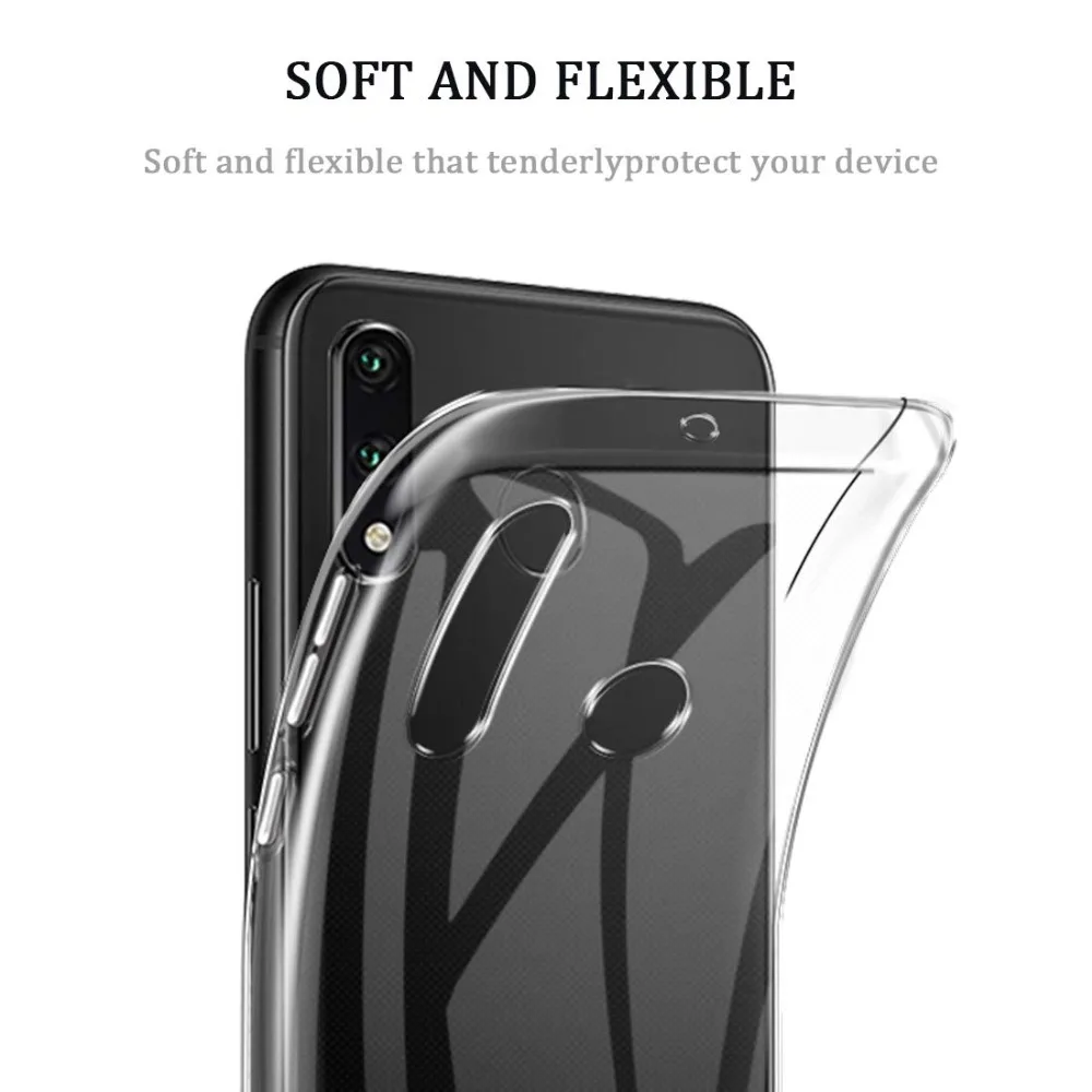 Мягкий чехол для телефона иp ТПУ прозрачные чехлы huawei P30 Lite Прозрачный с надписью
