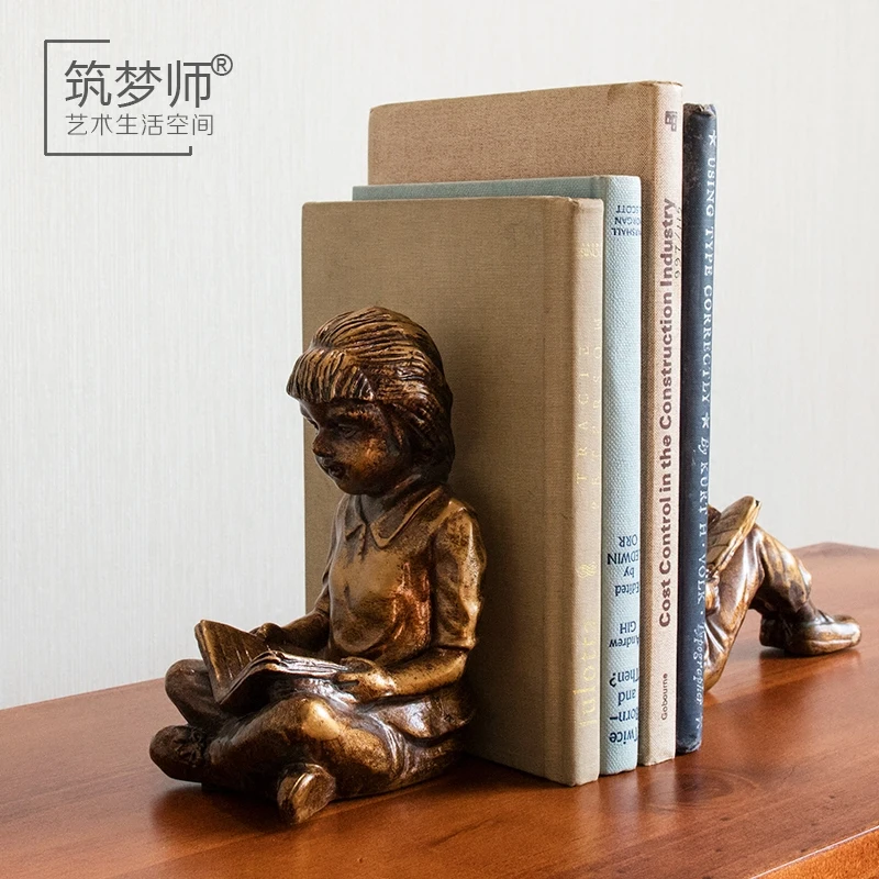 1 пара книжных украшений для мальчиков и девочек украшения дома гостиной тумба