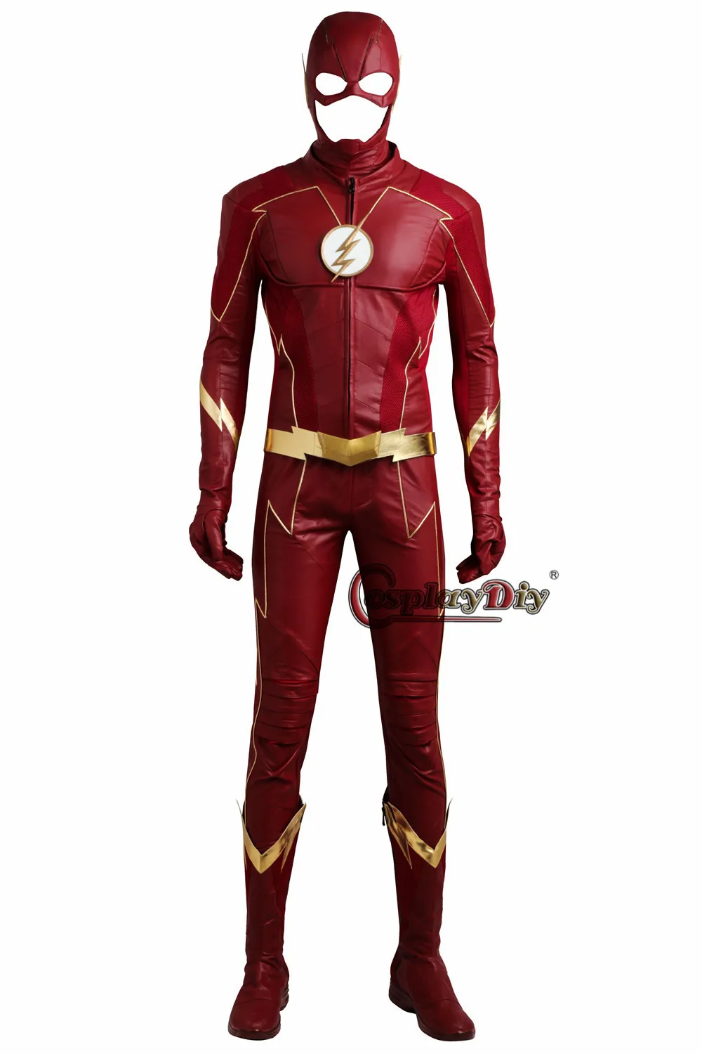 The Flash/карнавальный костюм Барри Аллена, мужской костюм флэш сезона 4, костюм Барри Аллена, костюм супергероя, наряд с сапогами для взрослых мужчин