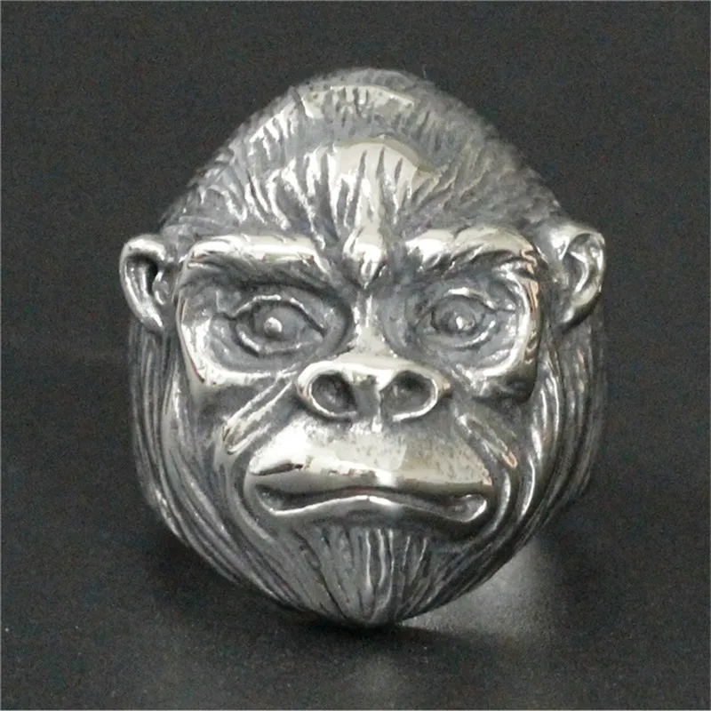 Мужское кольцо в виде животного из нержавеющей стали 100% 316L|ring couple jewelry|ring largejewelry