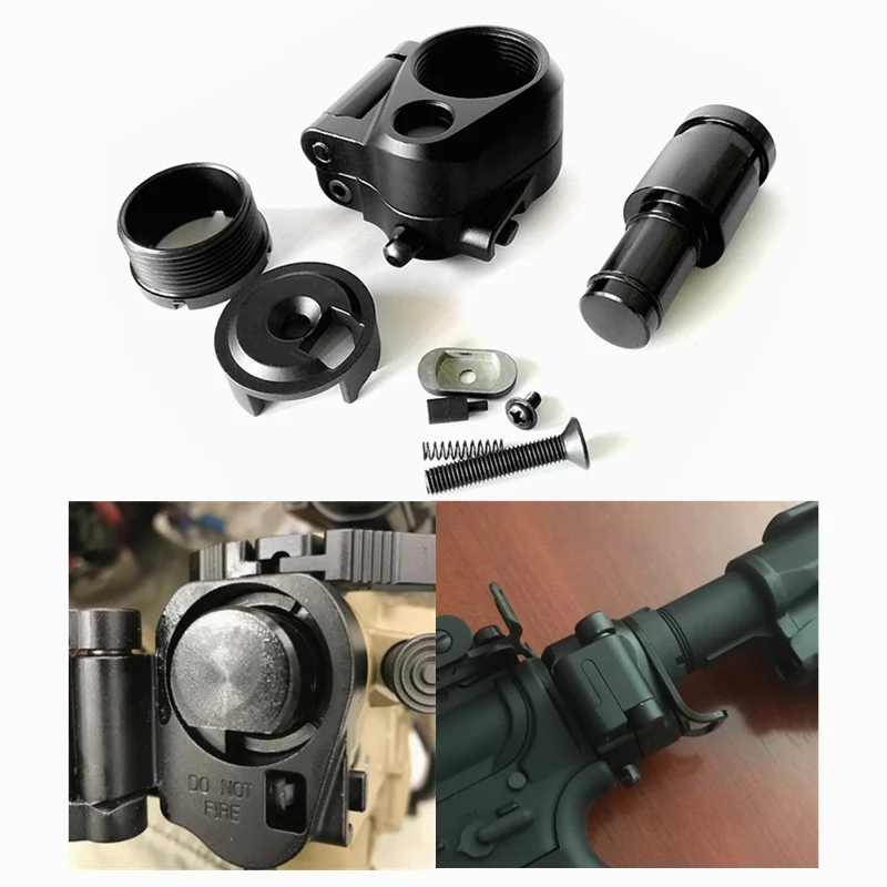 Тактический Складной адаптер AR 30 мм для M16/M4 SR25 серии GBB(AEG) прицел страйкбольного