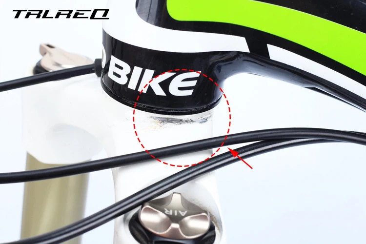 TRLREQ Brand 4pcs/lot MTB Bicycle Bike Brake Wire End Cap Cable Protective Sleeve Pipe Protector Housing Cover Shift | Спорт и
