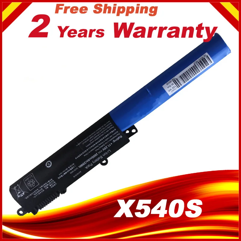 HSW A31N1519 Аккумулятор для ноутбука ASUS X540 X540L X540LA X540LJ X540S X540SA X540SC X540YA A540 A540LA F540SC R540S R540SA