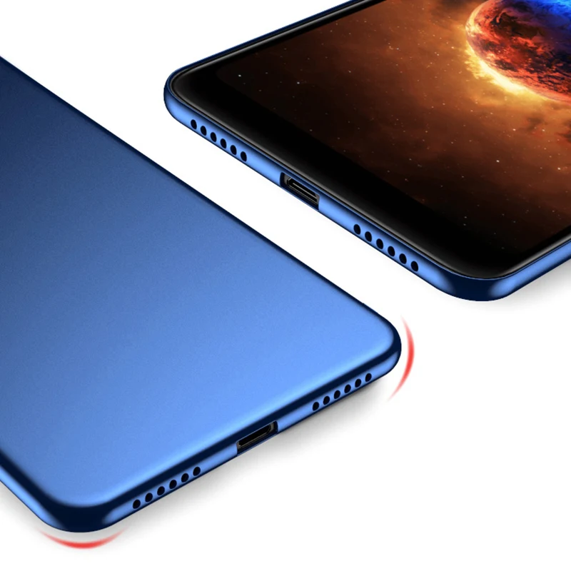 CHYI Back cover For Xiaomi Mi A1 A2 Case Mix 2 2s 6 5s 6X Full Protection PC back shell Anti fingerprints xiaomi mi8 |