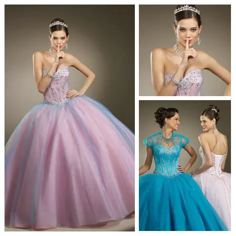 Люкс бисероплетение кристалл принцесса пышное платье красочный vestido 15 anos Quinceanera