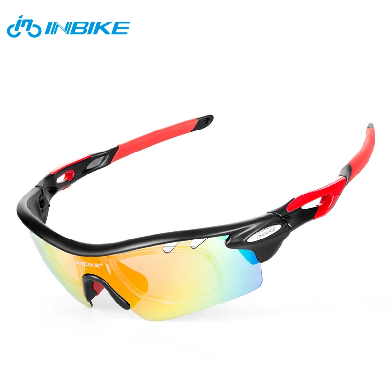 INBIKE поляризованные очки для велоспорта TR 90 уличные спортивные UV400 солнцезащитные