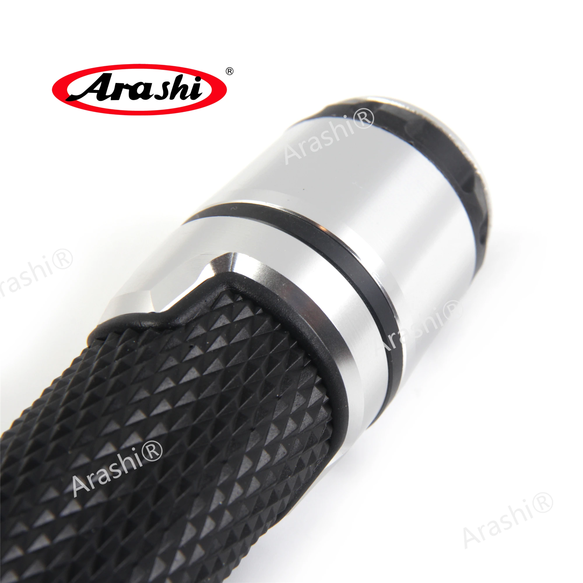 Резиновые ручки Arashi CNC для Руля Мотоцикла аксессуары YAMAHA MT09 MT 03 07 TDM900 YZF R6 R1 XJ6 FZ8
