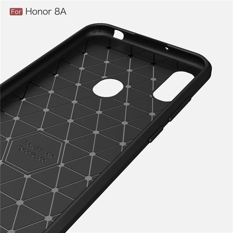 Чехол для Huawei Honor 8A чехол телефона ударопрочный силиконовый матовый Стильный Fundas