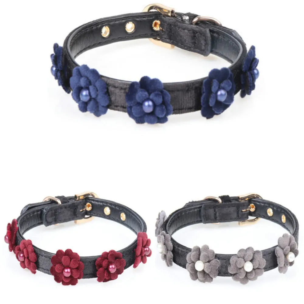 Изящный жемчужный шар украшение для питомца собаки кошки ошейник изысканный