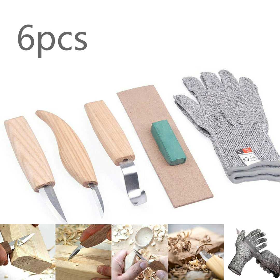 5 шт. набор для резки по дереву|Долото| |