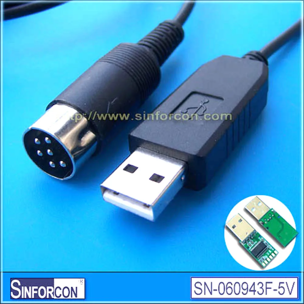 

Кабель FTDI FT232RL USB UART TTL + 5v DIN 6P папа