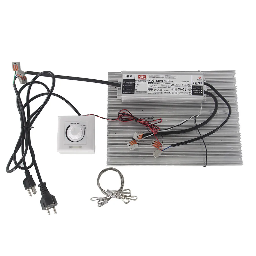 Hydroponics hlg 550 V2 quantum Board 288 240w 480W quantum board led grow Light подвесной светильник для растений Полный комплект с lm301b