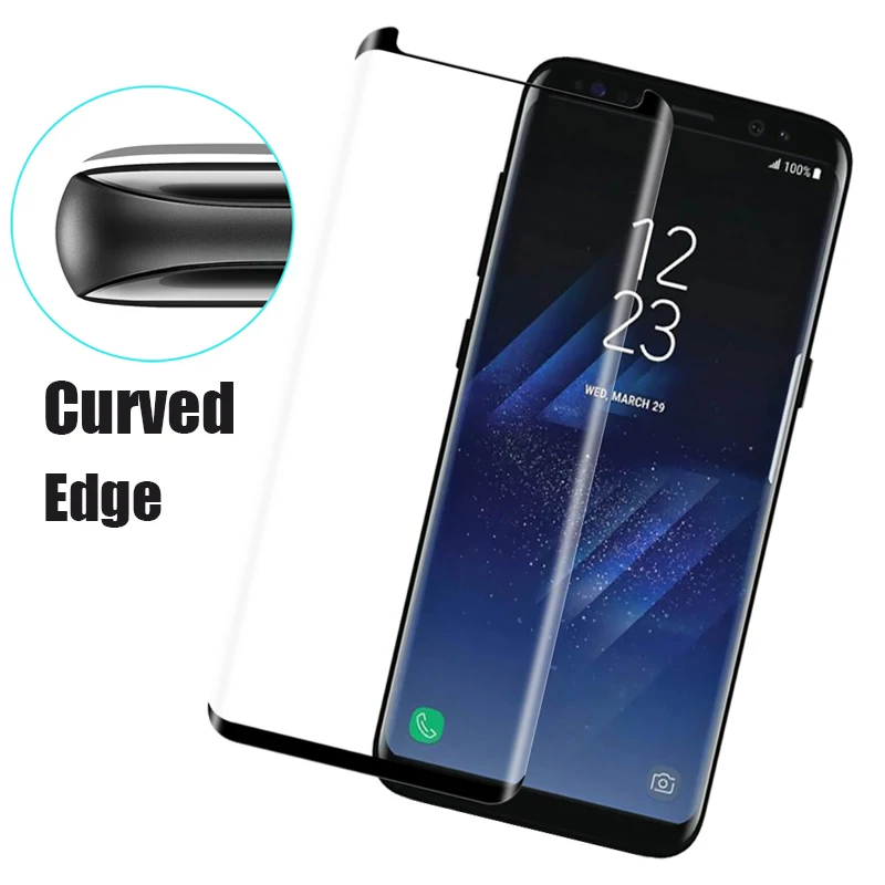 Защитное стекло для Samsung Galaxy S9 защитное с полным покрытием S8 Plus Note 8 9|Защитные