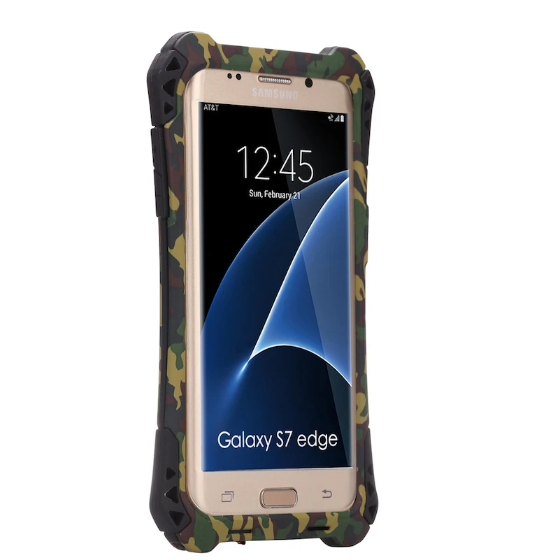 Jskei Чехол для мобильного телефона Samsung Galaxy S7 Edge роскошный Doom Armor