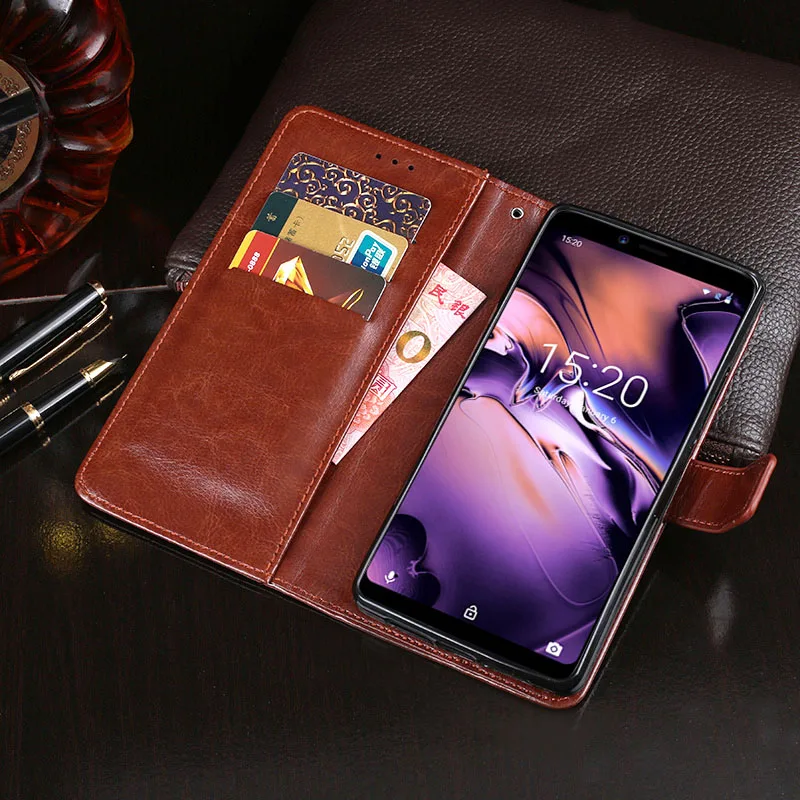 umidigi a3 case cover luxury leather phone case for umidigi a3 pro protective flip case wallet case 5 5 free global shipping