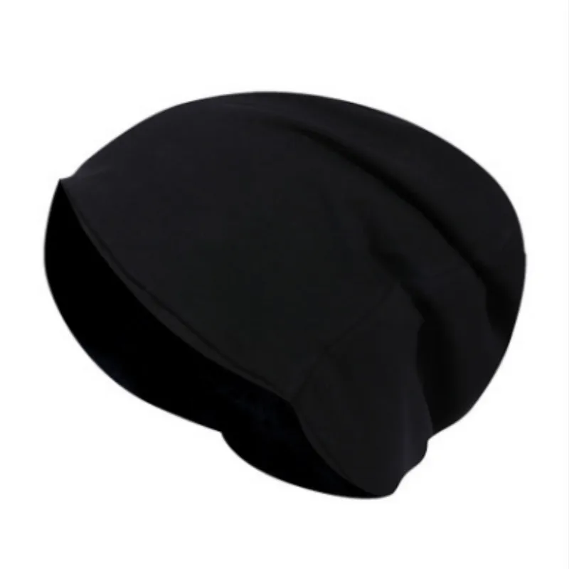 Хлопок пустой Для женщин чулок шляпа Демисезонный Skullies шапочка женский карман