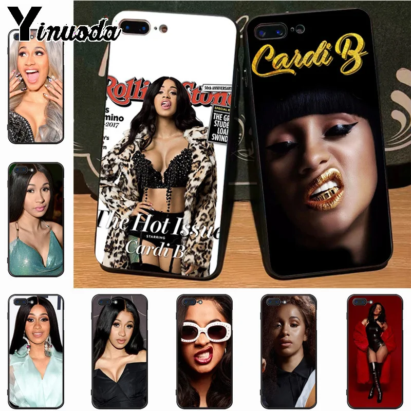 Чехол Yinuoda Cardi B с геометрическим рисунком Лидер продаж Модный Роскошный чехол для