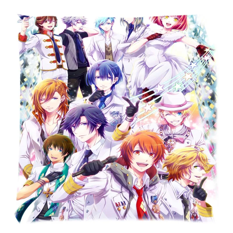 Декоративный Чехол на подушку Uta no Prince Sama квадратная льняная хлопковая наволочка
