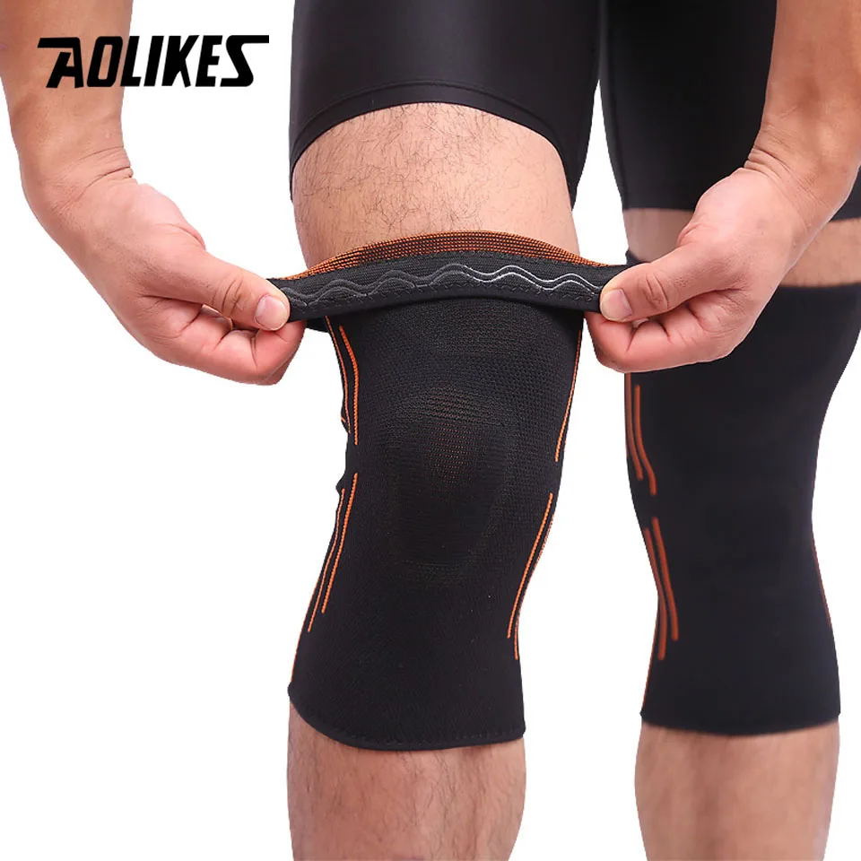 AOLIKES 1 пара спортивный безопасный футбольный наколенник баскетбольные
