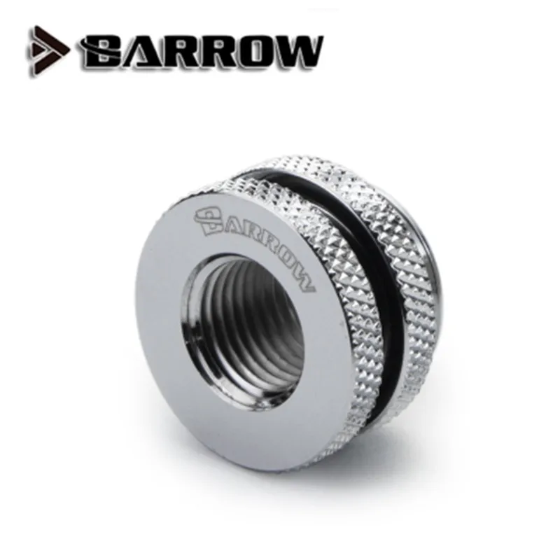 Barrow G1/4 Черная/яркая серебристая/белая/Золотистая пластина тип верхней инъекции