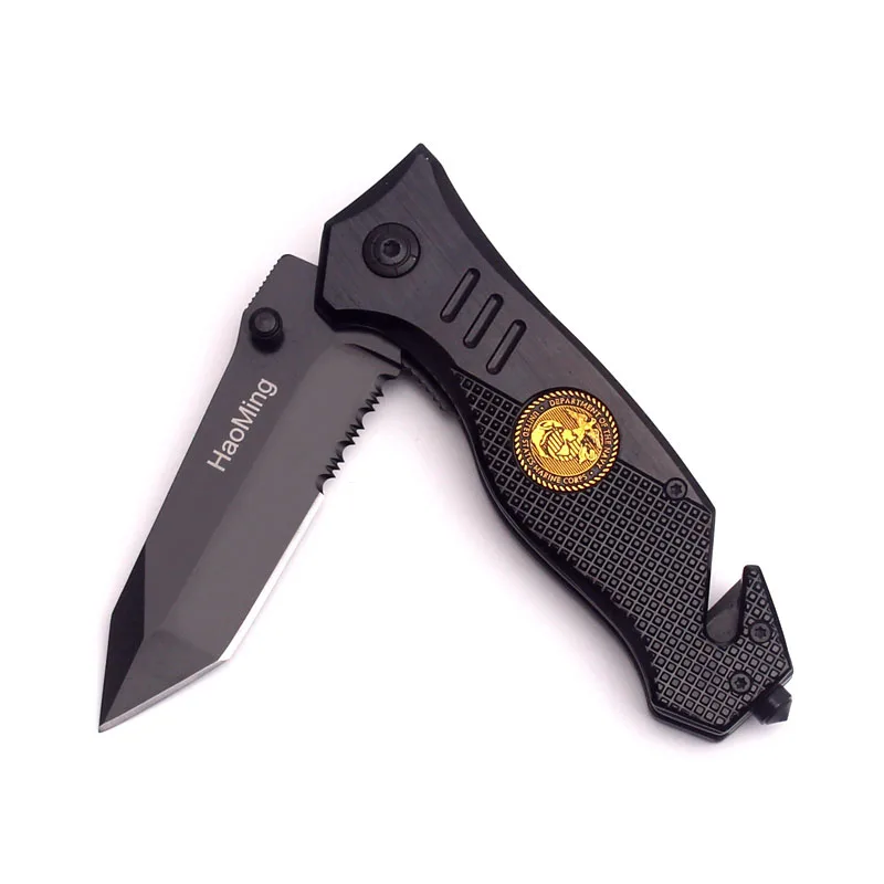 Мини Портативный складной нож для спасения тактических спасательных походов