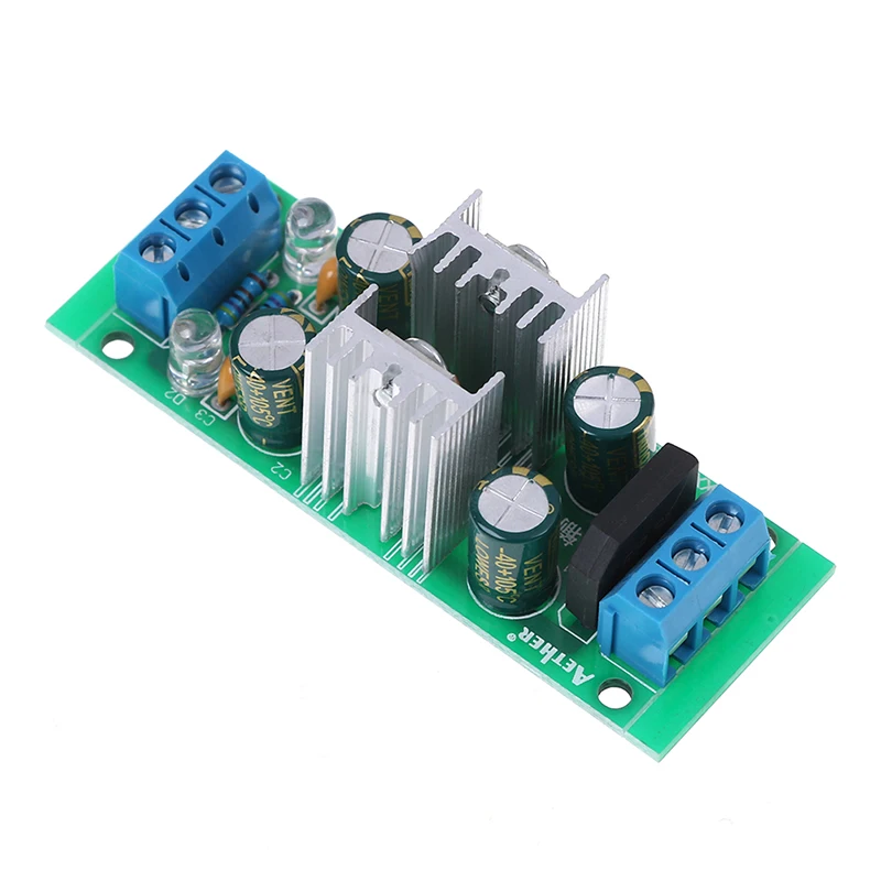 

Great Quality DC 18~35V LM7815 + LM7915 + - 15V Dual Voltage Regulator Rectifier Bridge Power Supply Module
