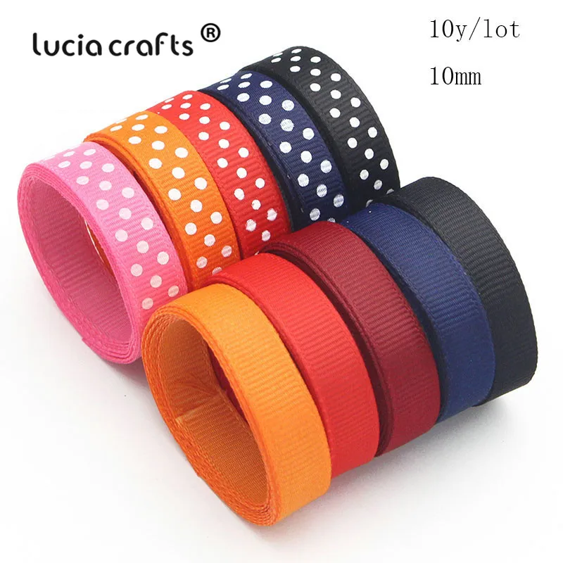 Style 18 10y Lucia crafts мульти смешанные печатные корсажные атласные ленты DIY Швейные банты для волос подарочная упаковка Рождественский ленточный аксессуар S0101 - Цвет: Style 18 10y