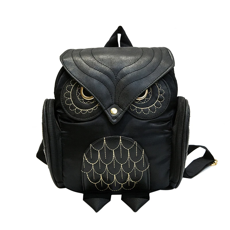 Модный милый рюкзак в виде совы с животными женская сумка-седло из искусственной