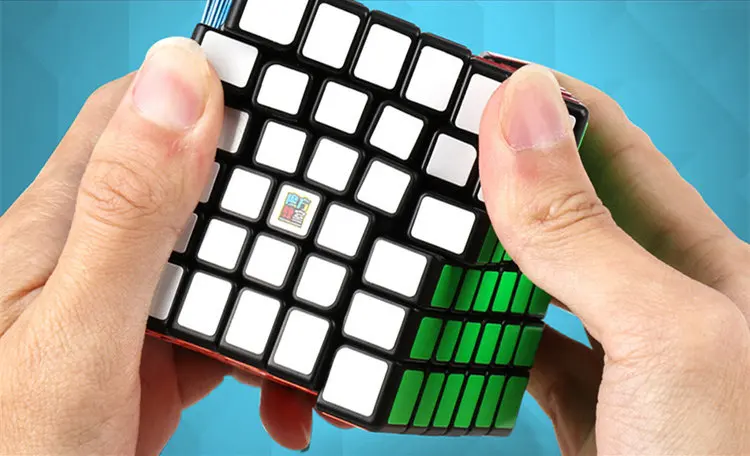 Кубик рубика Новое поступление MoYu Cubing классе 6 Слои MF6 6x6x6 Cube Черный/Stickerless MF головоломка куб игрушки для детей Magic Cube
