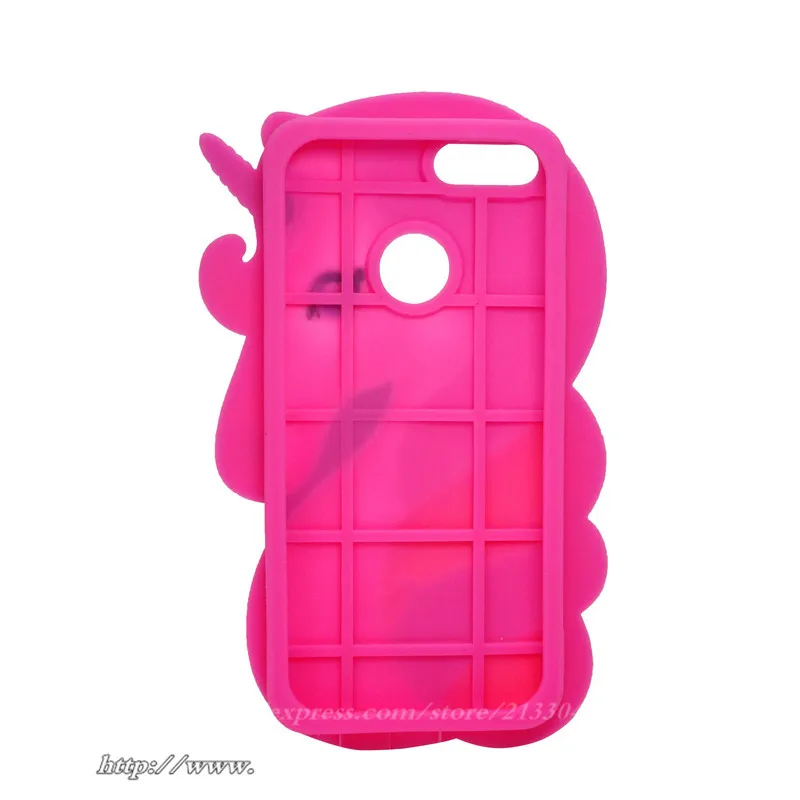 For Huawei Nova 2 Plus Cases for plus Cover 5.5&quot Case 3D cartoon Silicon Unicorn Bag P10 Selfie case |