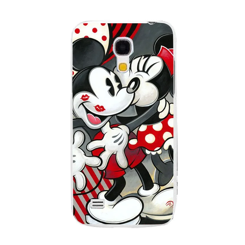 Слоновая кость Чехол для samsung Galaxy S4, мягкий силиконовый чехол для Galaxy S4 i9500, милый чехол с принтом Минни, чехлы для samsung S4 SIV, оболочка - Цвет: Слоновая кость