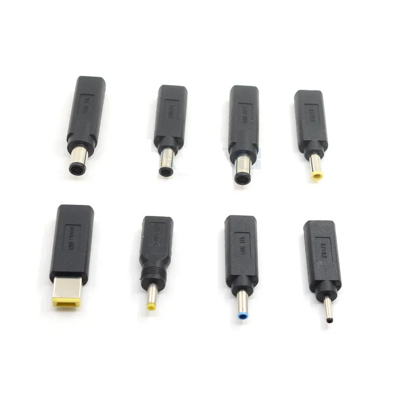 Адаптер USB 3 1 Type C Женский Для DC 4 0 7 мм/3 0*1 0/7 4*0 6 Мужской адаптер для зарядки питания