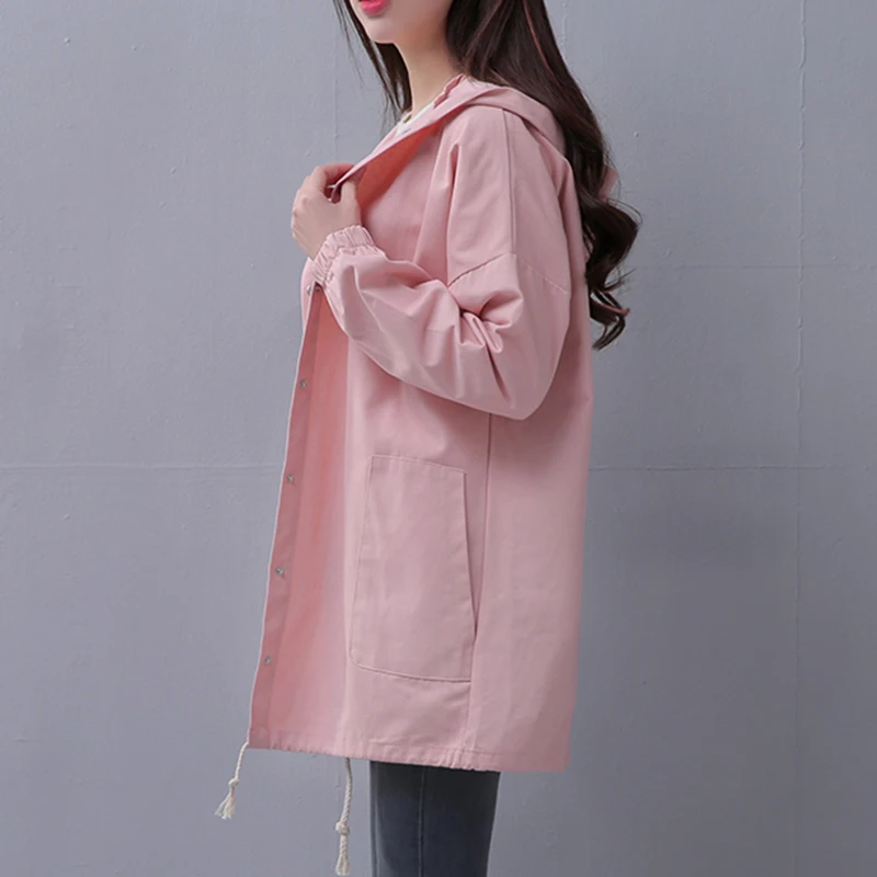EXOTAO ВЕСНА Новинка 2017 года для женщин куртка Drawstring Hem одежда с длинным рукавом