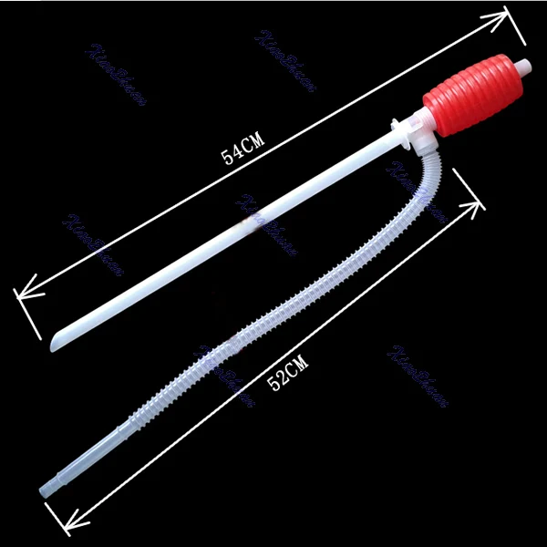 Портативный ручной насос сифона для автомобиля перекачки жидкости и