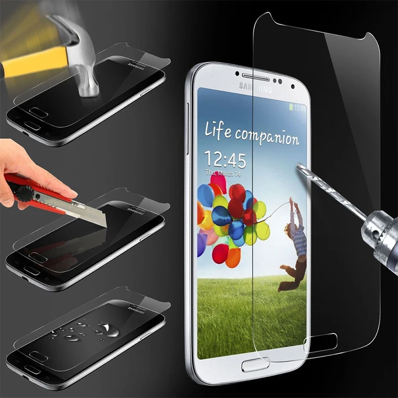 Высококачественная защитная пленка из закаленного стекла для samsung Galaxy S7 S6 S5 S4 Note 5