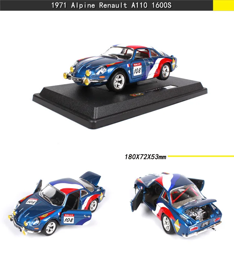 Bburago 1:24 Porsche 1961 жесткий Топ моделирования сплава Модель автомобиля ремесла Коллекция украшения игрушки инструменты подарок