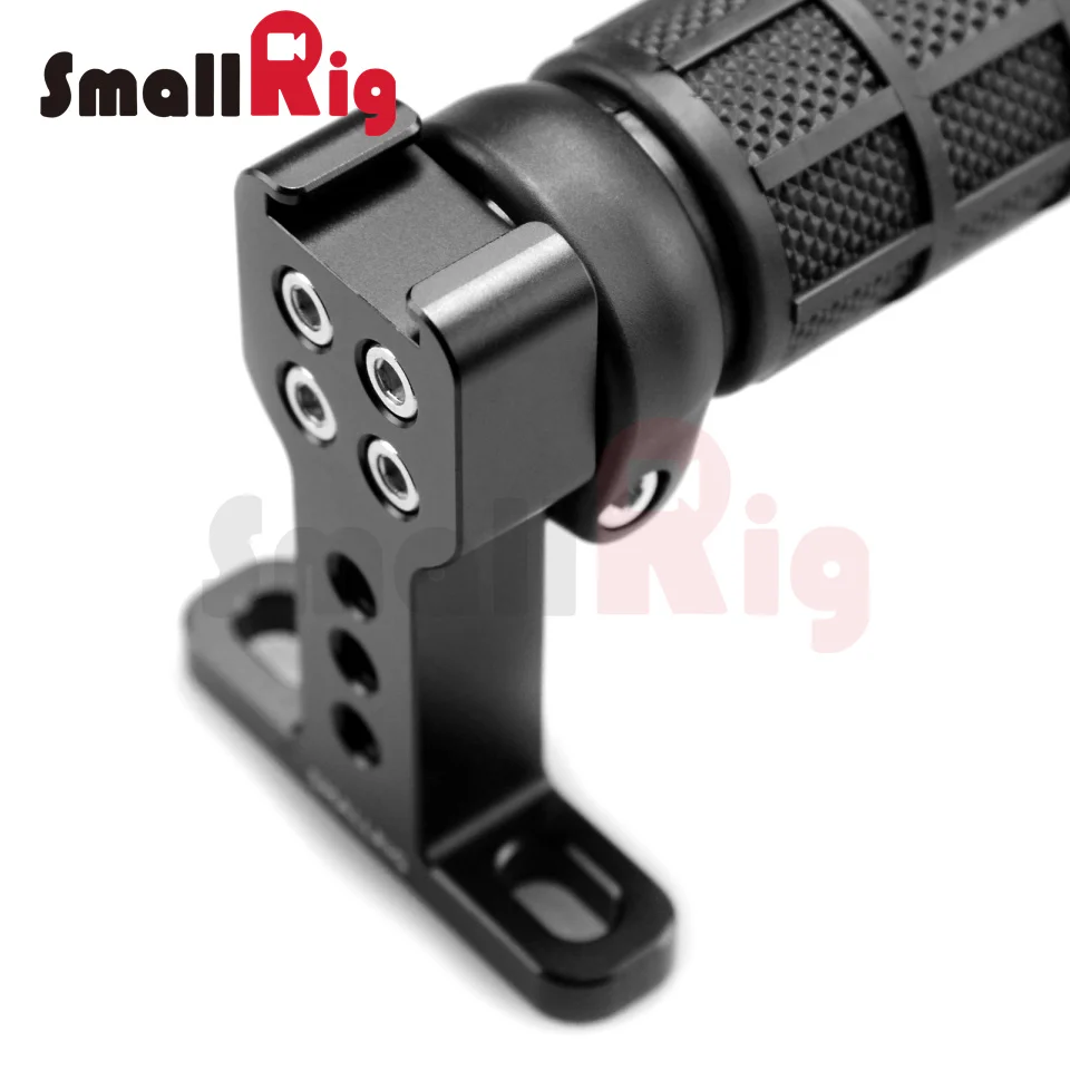 SmallRig резиновая верхняя ручка с верхней Холодный башмак база для DSLR камеры клетка видеокамера Действие стабилизирующая универсальная 1446