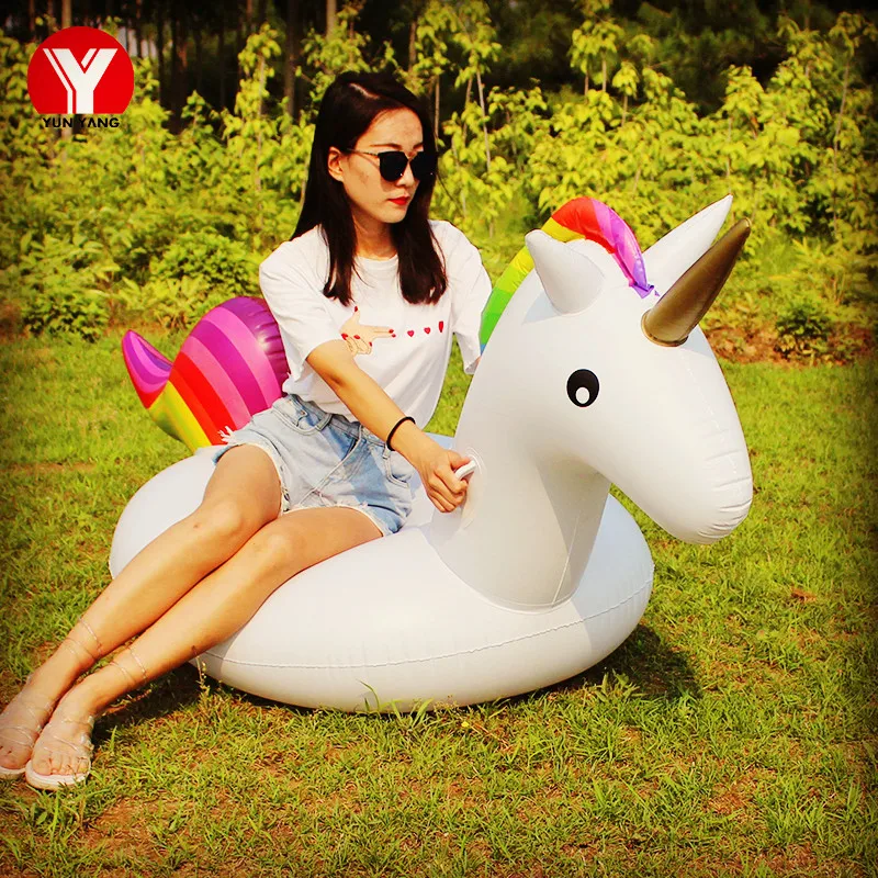 надувной единорог Надувные плавающие игрушки единорога Pool Giant Unicorn поплавки