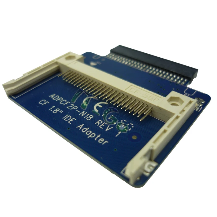 Высокоскоростной CF до 50pin IDE 1 8 дюйма PATA Женский конвертер-бесплатная доставка |