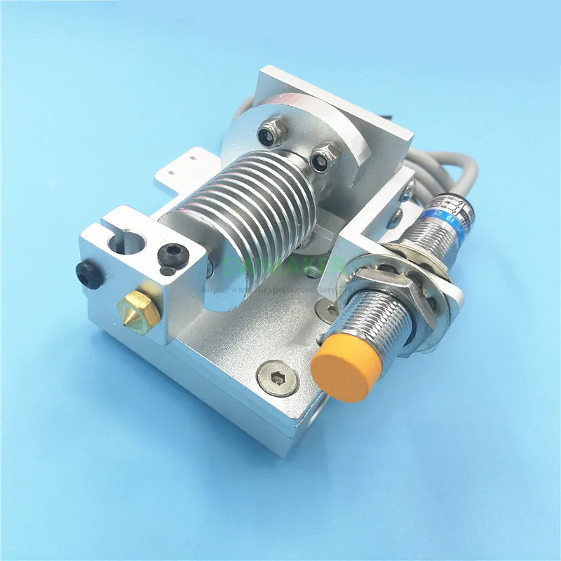 Reprap prusa i3 V6 Bowden X каретка с креплением + комплект hotend индуктивным датчиком