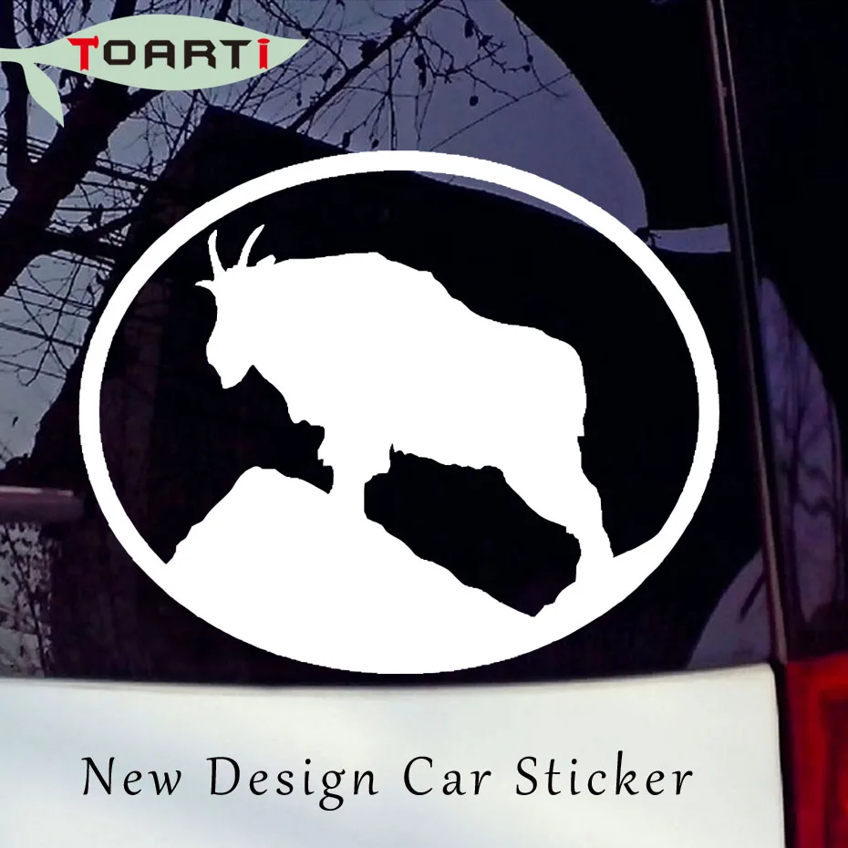 Виниловая наклейка на горную козу для стайлинга автомобиля окно стенок бампера