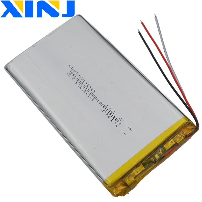 XINJ 3 7 V 8000 mAh провода для термистора Li Po полимерная батарея 8065113 ipod Портативный ТВ