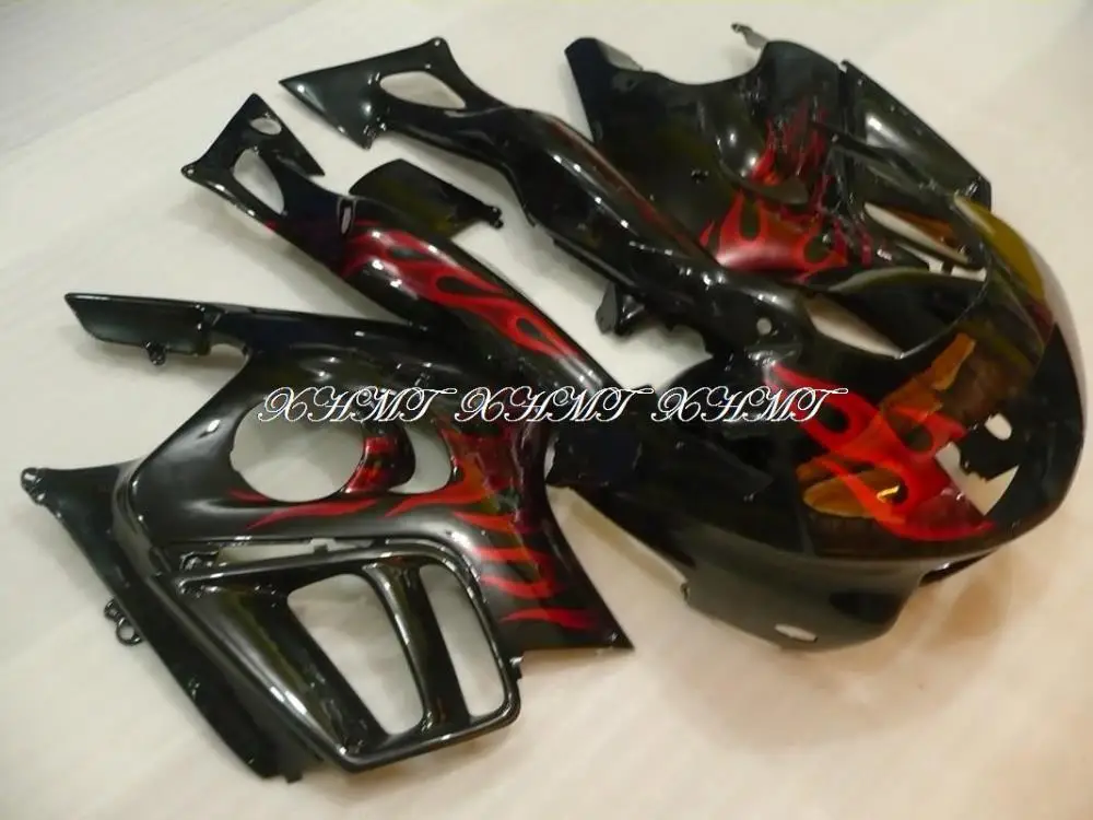 97-98 CBR600F3 1998 F3 Красный Пламя Обтекатель 97 литье под давлением Мотоциклов