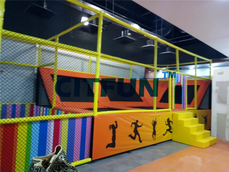 9*5 м индивидуальный дизайн батут парк с сертификатом CE продажа CIT TP220B|trampoline