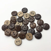 1000pcs 13mm sewing round 2 holes coconut shell buttons garment clothes accessories embellishments for scrapbooking