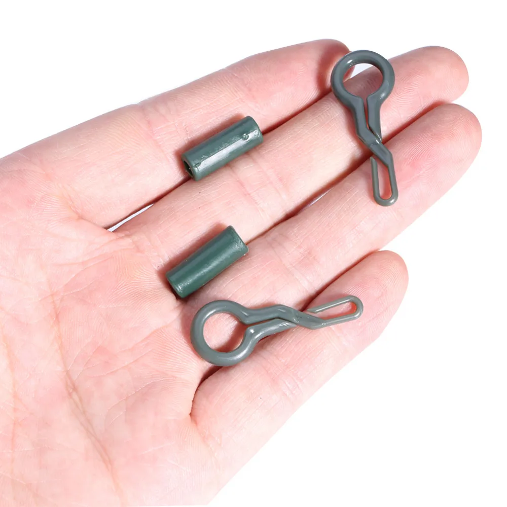 10 шт./набор Безопасность зажимы для рыболовного грузила трубы установки разъем