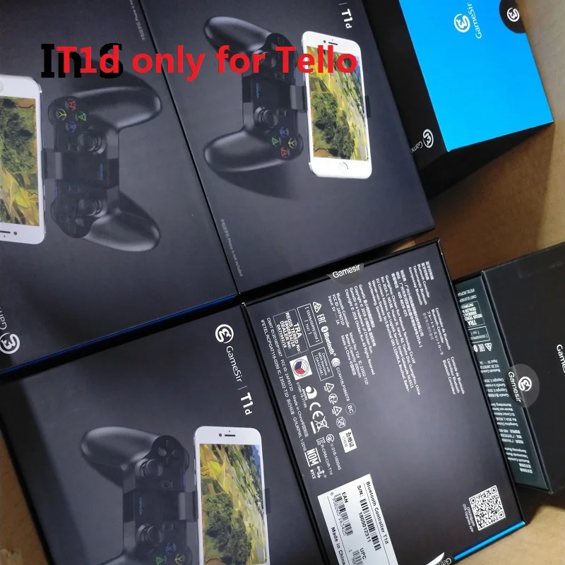 Пульт дистанционного управления GameSir T1d/T1s для DJI Tello & Games джойстик ручка ios7.0 + Android 4